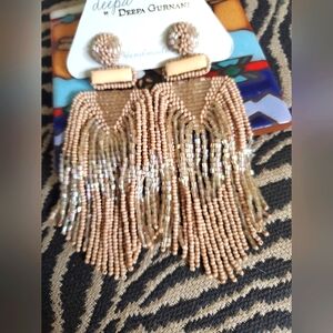 NWT Deepa Gurnani Drop Earrings